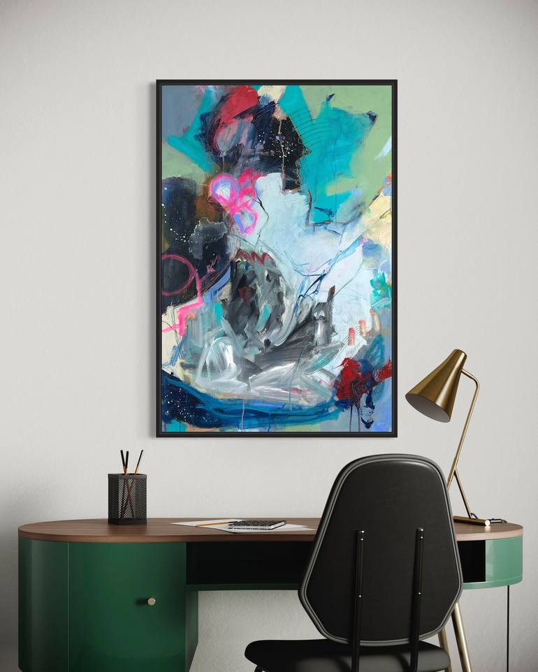 Original Contemporary Abstract Painting by Anife Mason