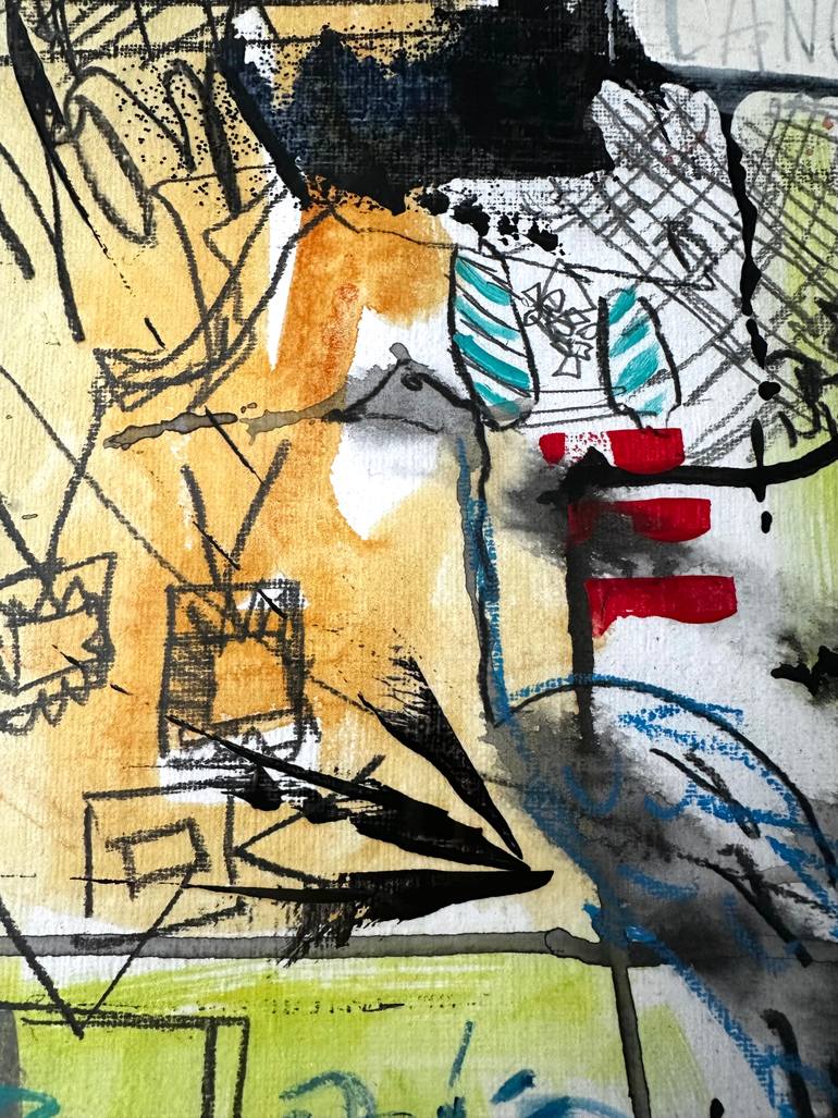 Original Contemporary Abstract Painting by Anife Mason