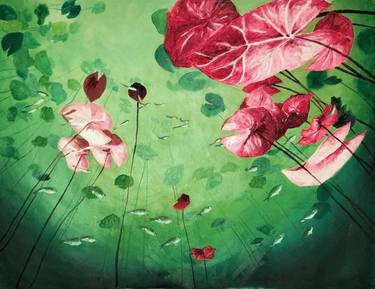 Original Nature Paintings by laura chilivani