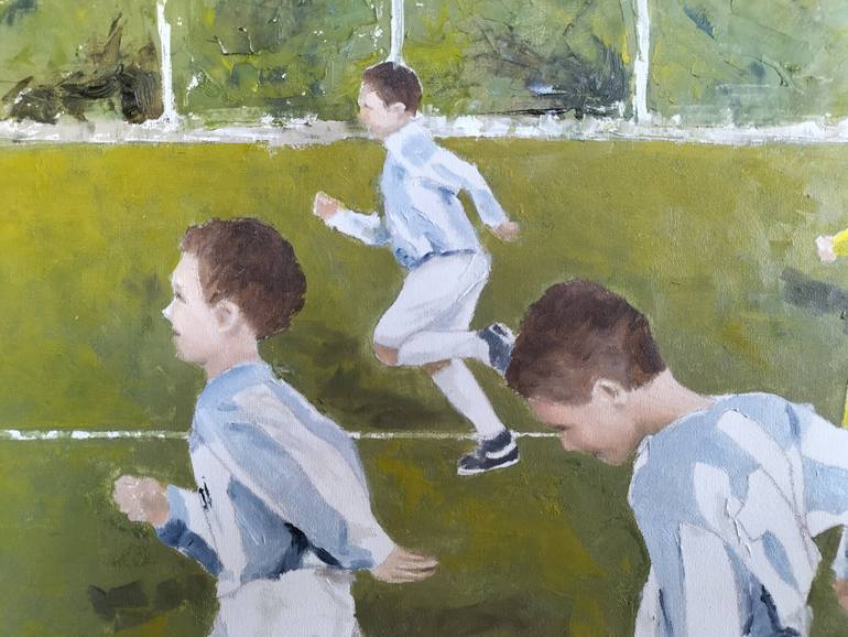 Original Figurative Children Painting by Laura Chilivani