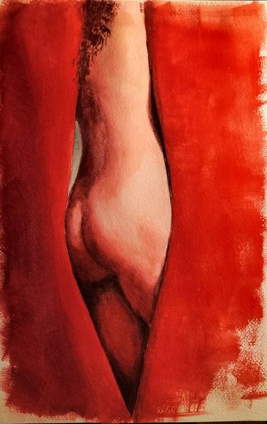 Original Figurative Nude Paintings by laura chilivani