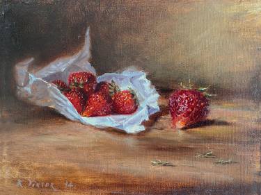 Original Still Life Paintings by Viktor Kolomiyets