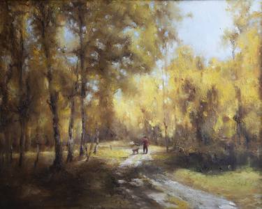 Print of Landscape Paintings by Viktor Kolomiyets