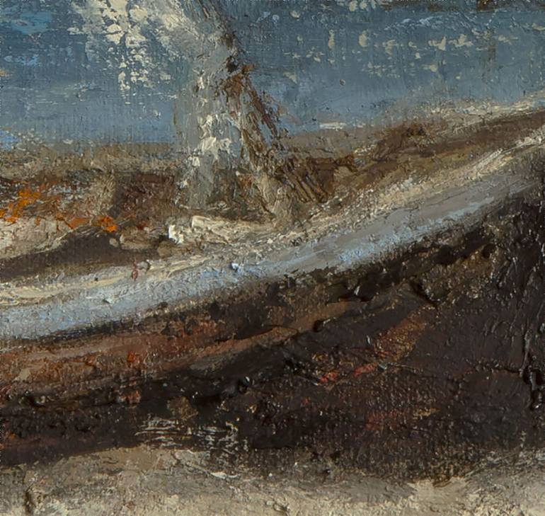 Original Impressionism Seascape Painting by Viktor Kolomiyets