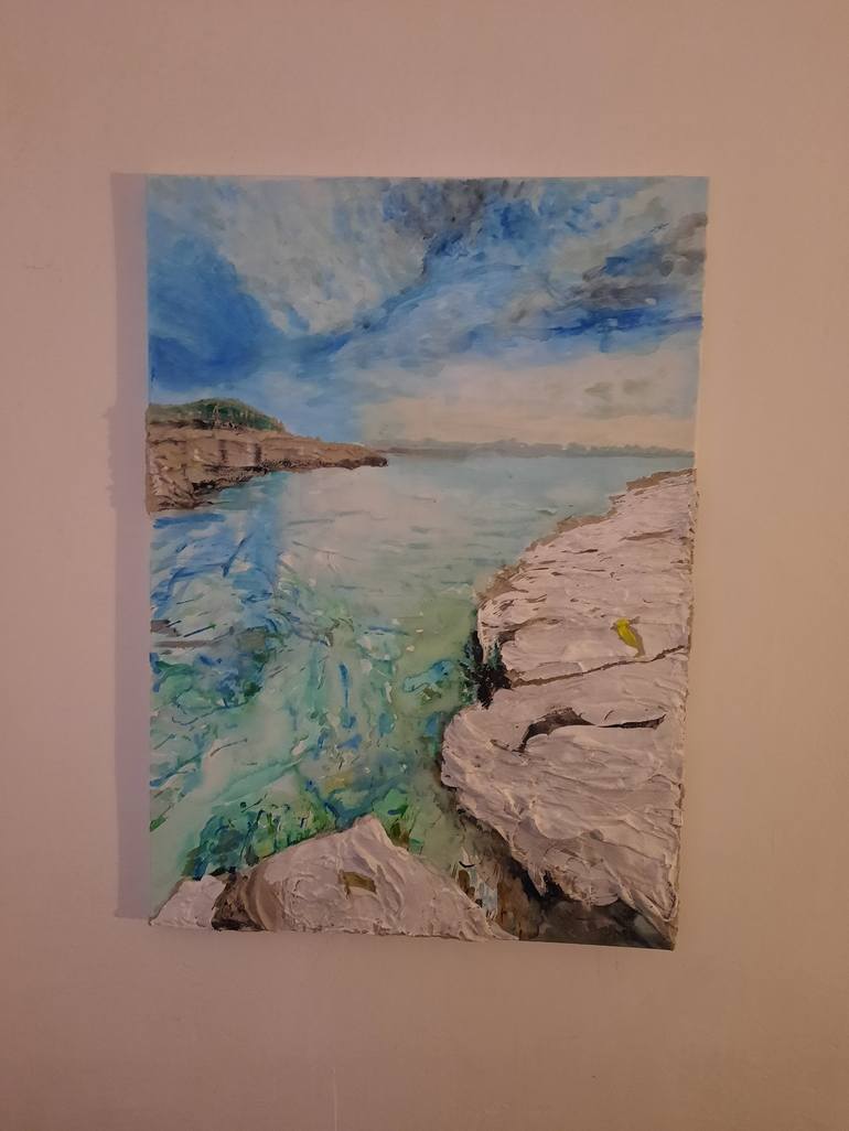 Original Water Painting by Jenő Dienes