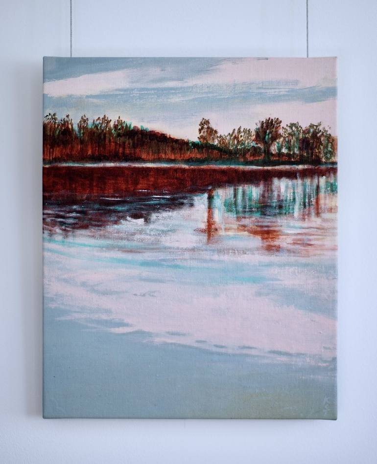 Original Contemporary Landscape Painting by Karen Topp