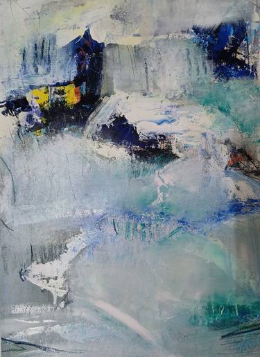 Original Abstract Expressionism Abstract Paintings by Neena Singh
