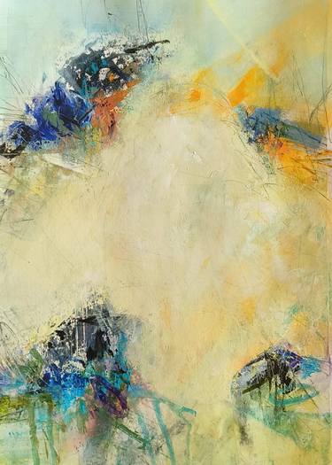 Print of Abstract Expressionism Abstract Paintings by Neena Singh