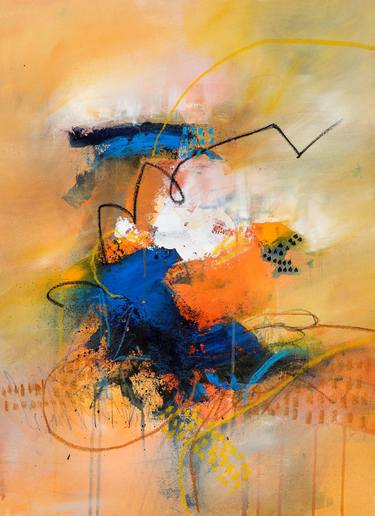 Print of Abstract Expressionism Abstract Paintings by Neena Singh
