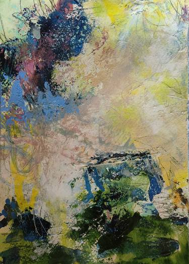 Original Abstract Expressionism Landscape Paintings by Neena Singh