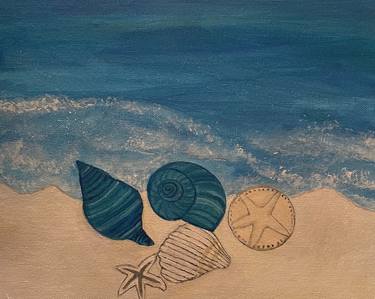 Print of Seascape Digital by Lise Marie Harvey