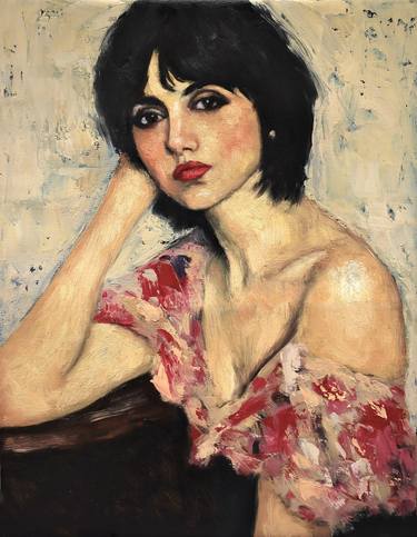 Original Classicism Women Paintings by James Greene