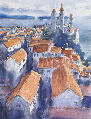 Original Impressionism Cities Paintings by Dominik Zdenković