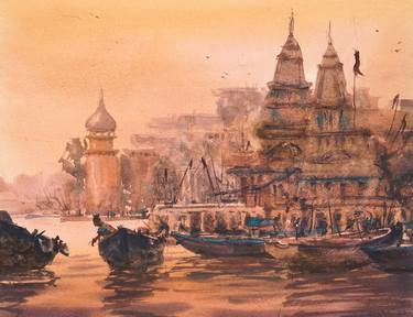 Original Impressionism Cities Paintings by Dominik Zdenković