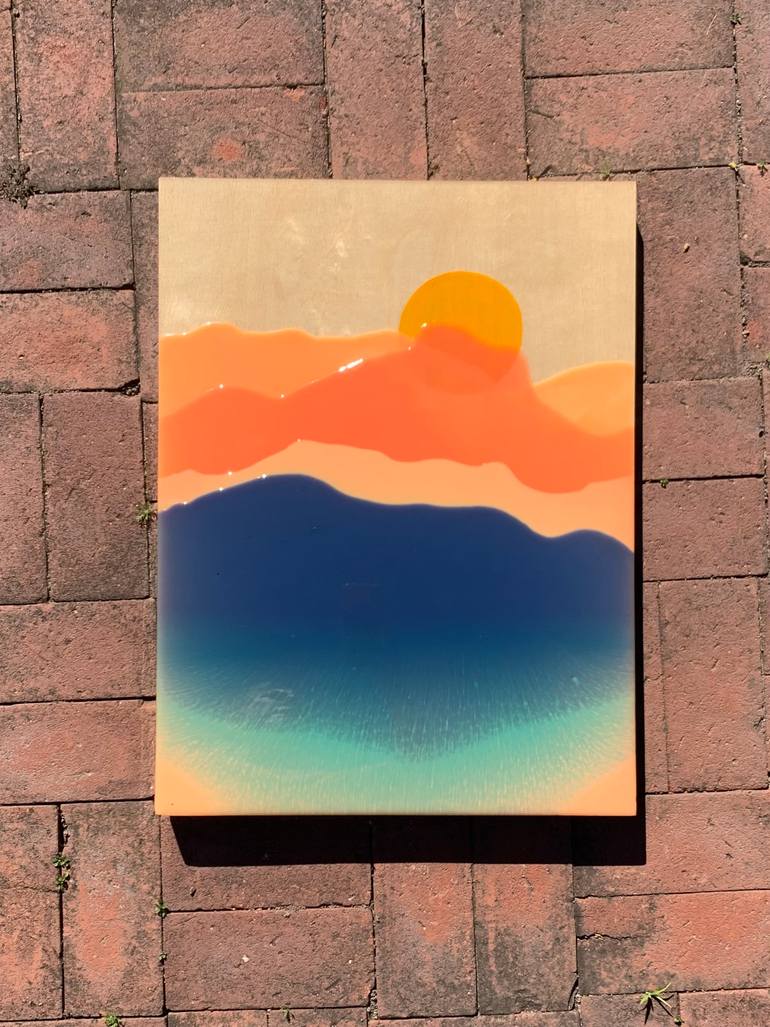 Original Contemporary Landscape Painting by Lizzy Porter