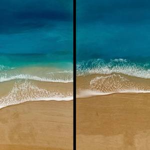 North Side Summer (diptych)