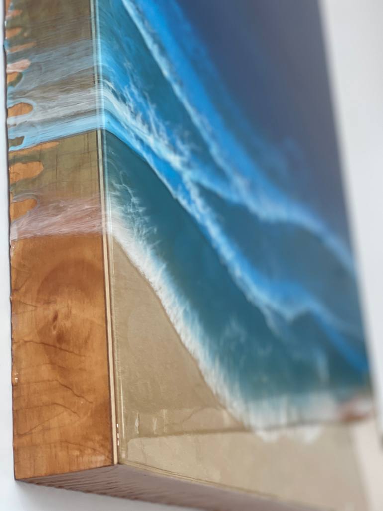 Original Contemporary Beach Painting by Lizzy Porter