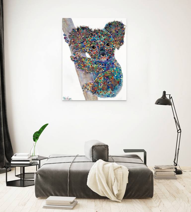 Original Contemporary Animal Painting by Tracey Keller
