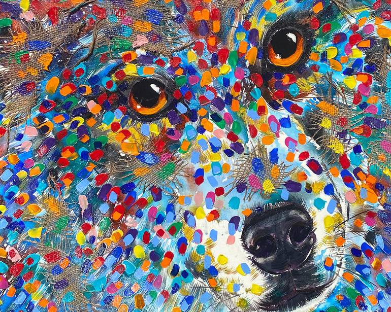 Original Contemporary Animal Painting by Tracey Keller