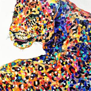 Silent Strength| Leopard Original Painting