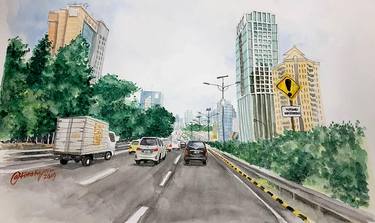 city highway thumb