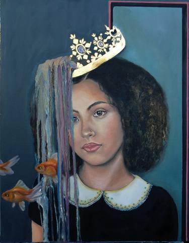 Original Portrait Paintings by Jeanette Rivera