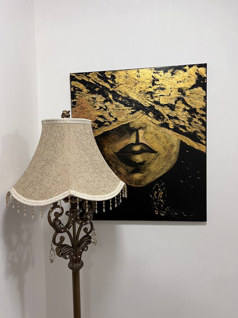 Original Art Deco Women Painting by Natalie Melnyk