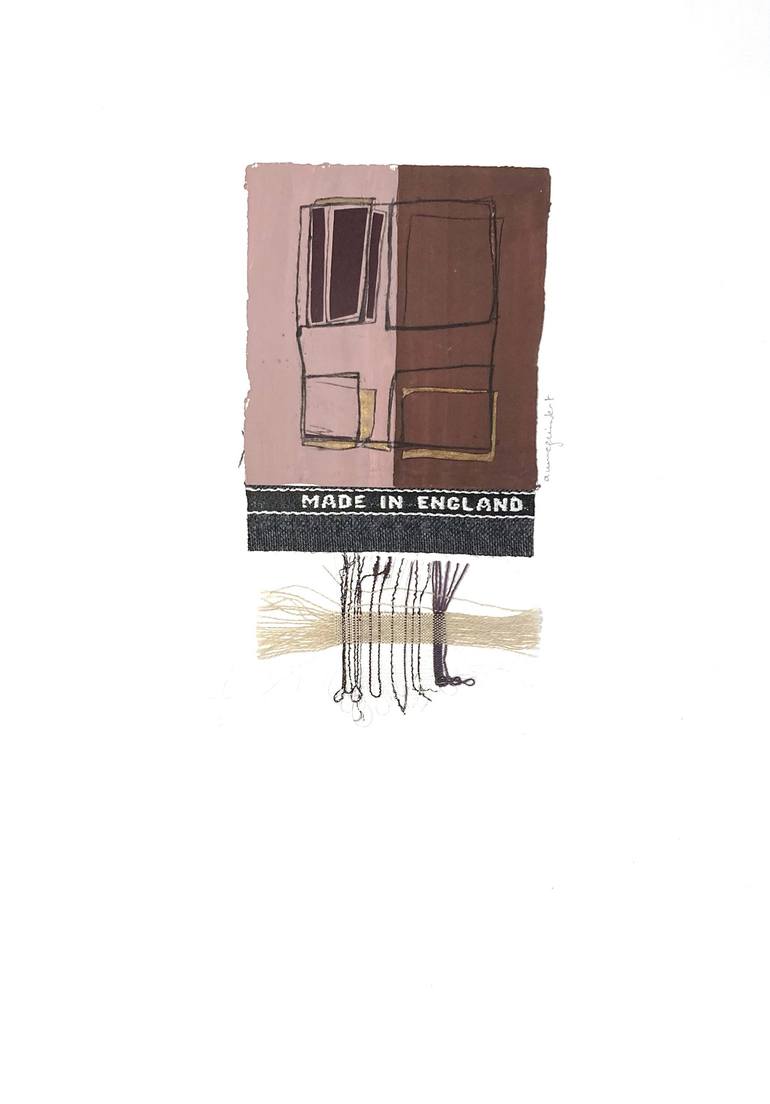Original Art Deco Abstract Paintings by Anne Grimbert