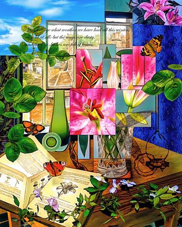 Print of Cubism Still Life Digital by Simon Kidd