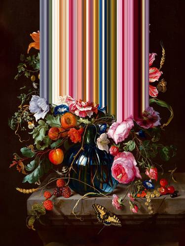 Original Surrealism Floral Digital by Madison Gowins