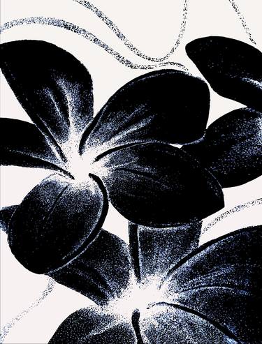 Frangipani, Stippled and Digitized for Print thumb