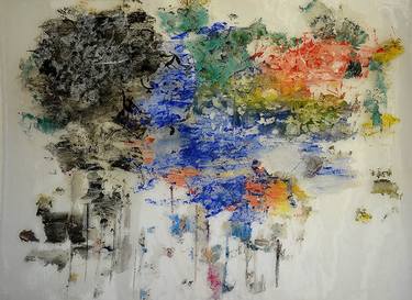 Original Abstract Expressionism Abstract Paintings by Silvia Hoffmann