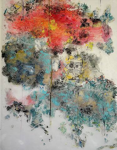 Print of Abstract Expressionism Abstract Paintings by Silvia Hoffmann