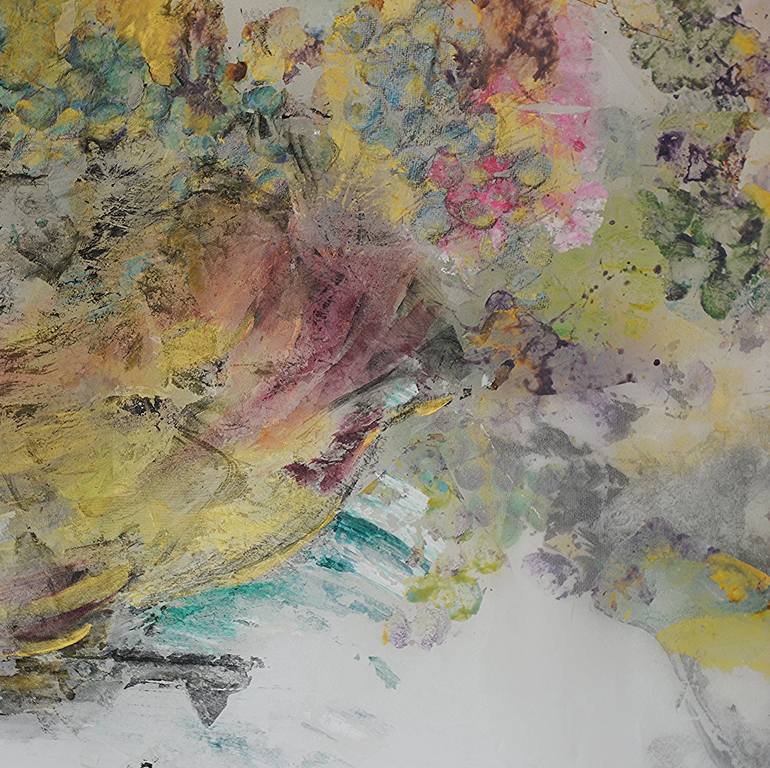 Original Abstract Painting by Silvia Hoffmann