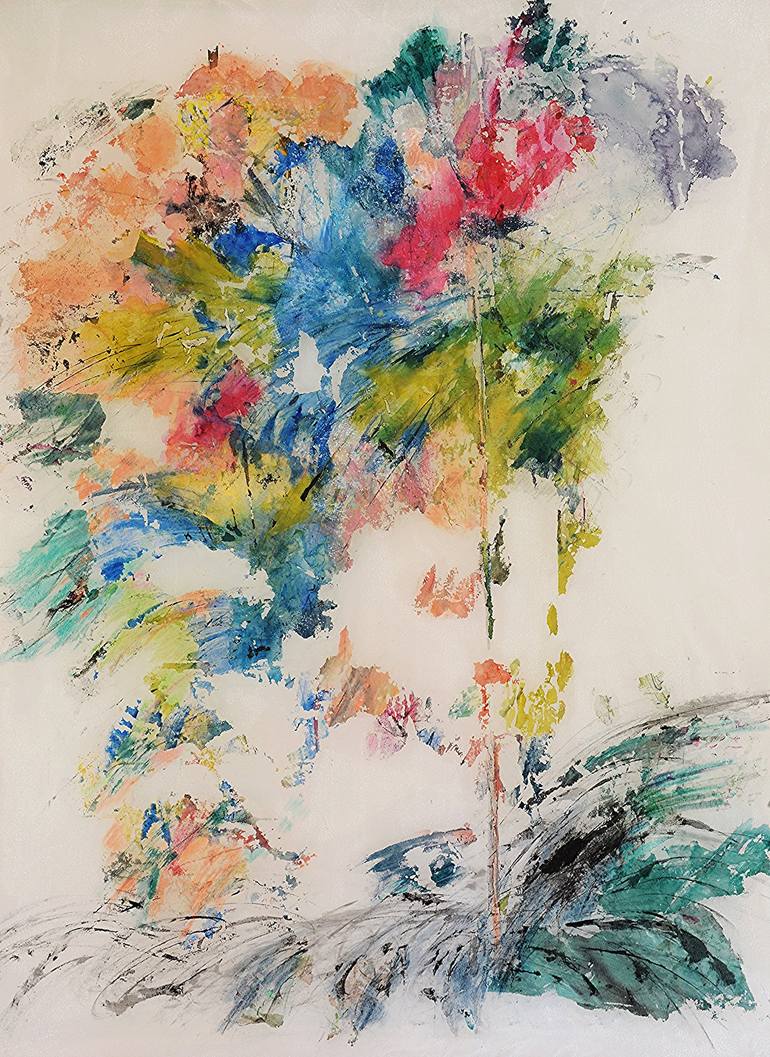 Print of Modern Abstract Paintings by Silvia Hoffmann