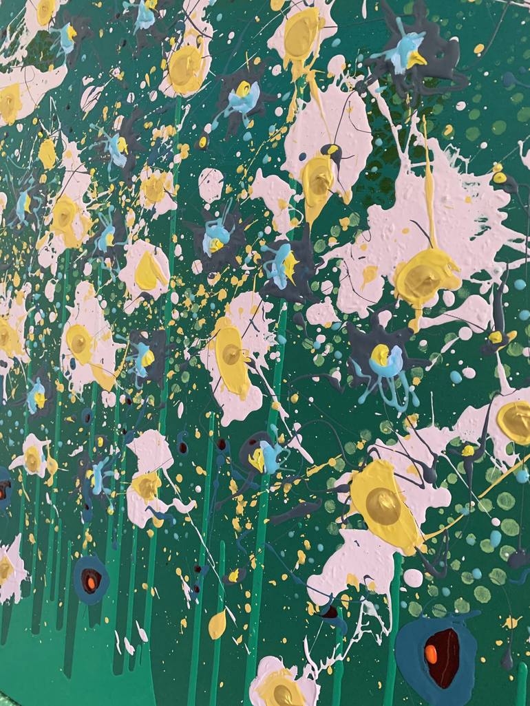 Original Floral Painting by Annie Murphy