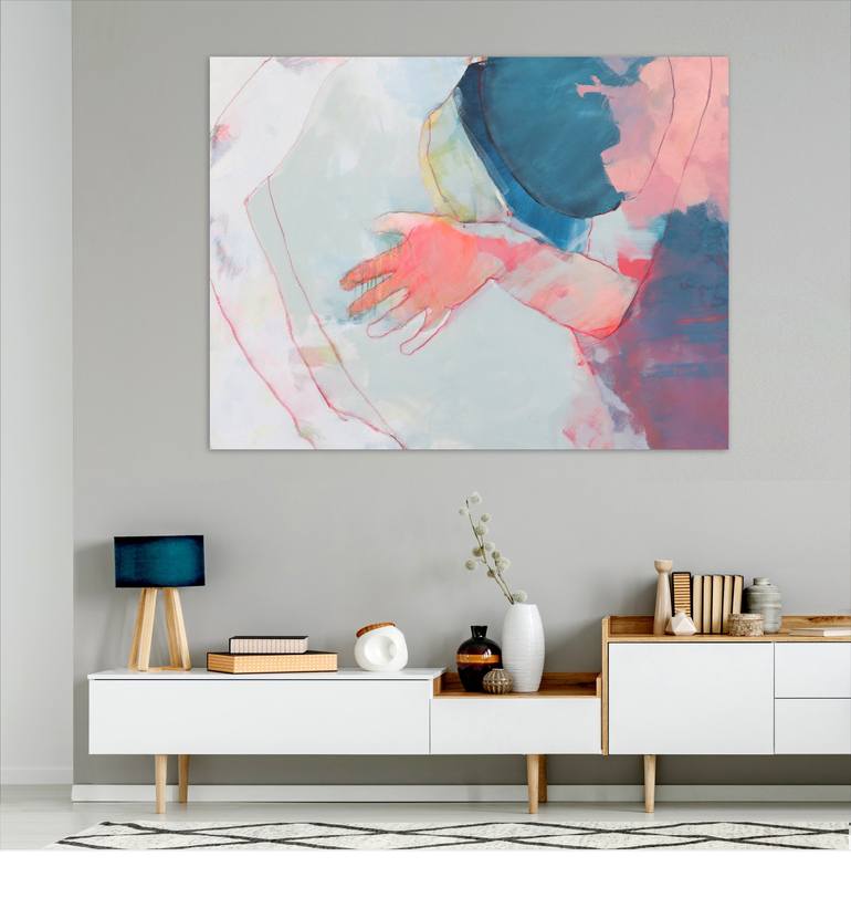 Original Figurative Abstract Painting by Stephanie Laine
