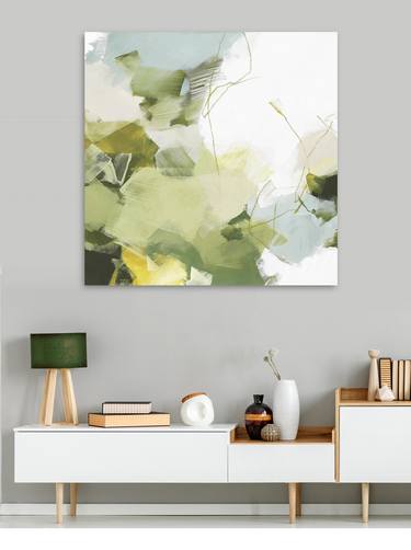 Original Fine Art Abstract Paintings by Stephanie Laine