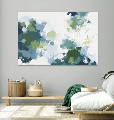 Original Fine Art Abstract Paintings by Stephanie Laine