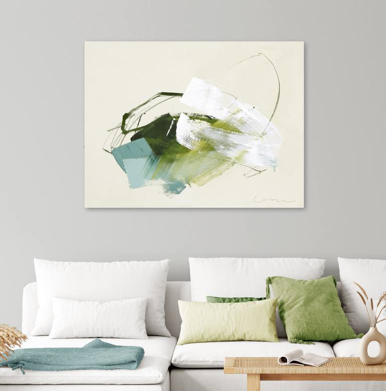 Original Abstract Expressionism Abstract Painting by Stephanie Laine