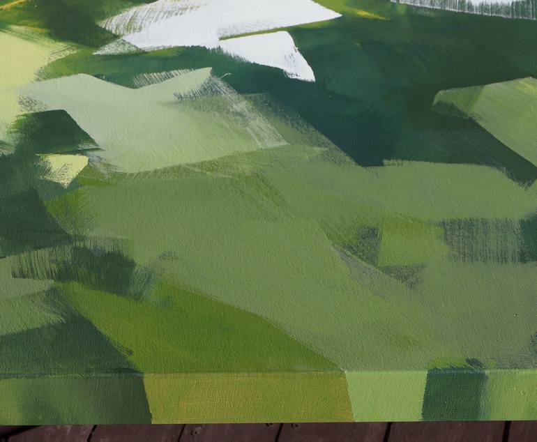 Original Abstract Expressionism Abstract Painting by Stephanie Laine