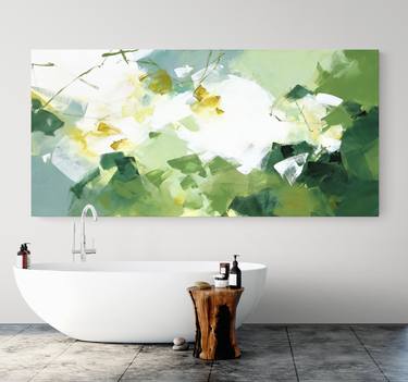 Original Fine Art Abstract Paintings by Stephanie Laine
