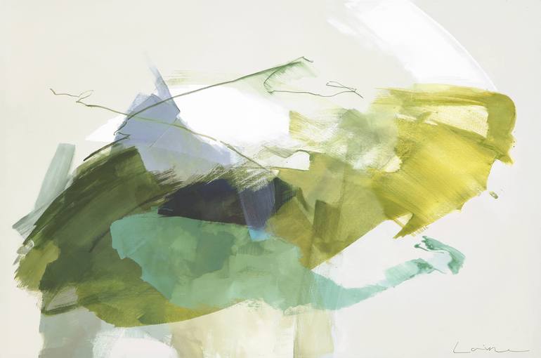 Original Abstract Expressionism Abstract Painting by Stephanie Laine