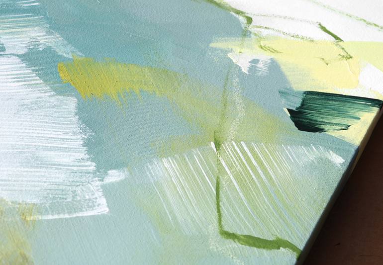 Original Abstract Expressionism Abstract Painting by Stephanie Laine