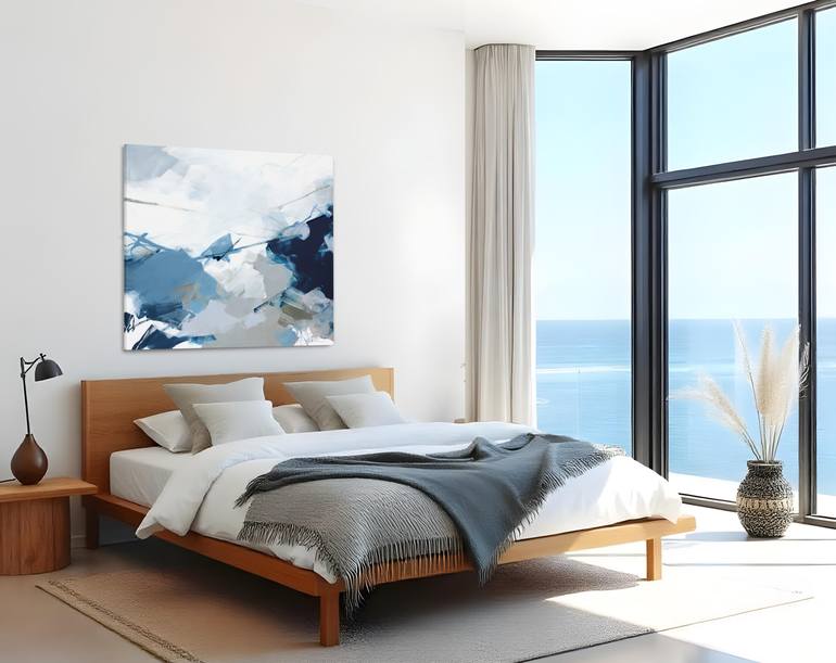 Original Abstract Expressionism Abstract Painting by Stephanie Laine