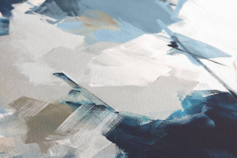 Original Abstract Expressionism Abstract Painting by Stephanie Laine