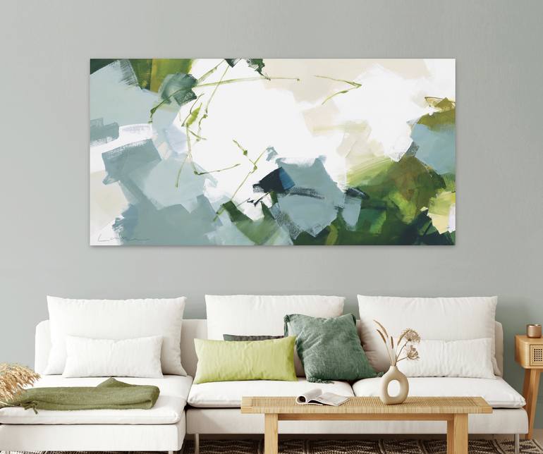 Original Abstract Expressionism Abstract Painting by Stephanie Laine