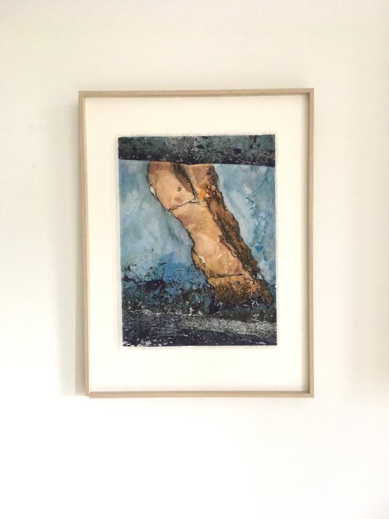 Original Water Mixed Media by Marja van der Klaauw