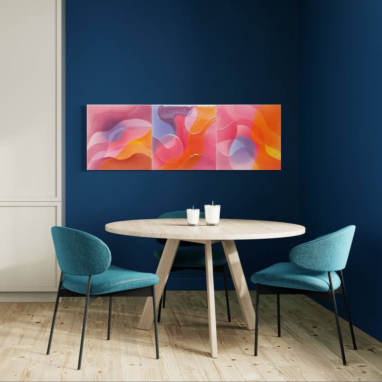 Original Abstract Painting by Isabel Kleinert