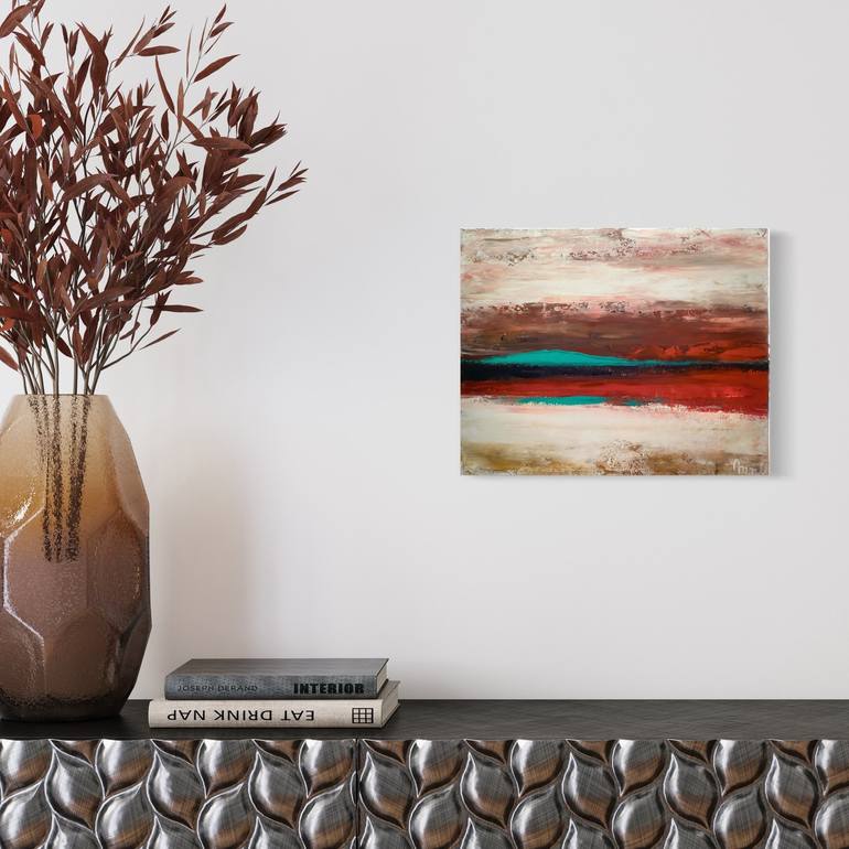 Original Abstract Landscape Painting by marleen becks